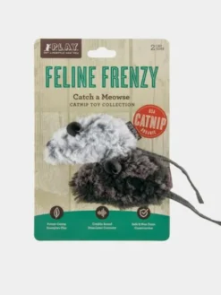 Jouet souris pour chat - Herbe à chat biologique - Pet PLAY