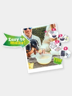 Kit de préparation pour glaces pour chien 🍓 + 🥜 - Chien moyen - Smoofl