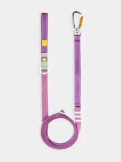 Laisse ajustable multi-position pour chien - Color Block Mauve Mix