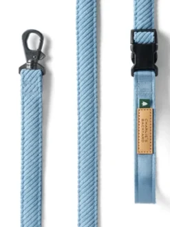 Laisse ajustable pour chien - Roy leash - Baby Blue