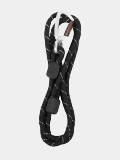Laisse en corde recyclée pour chien - Black Raven - Woolly Wolf