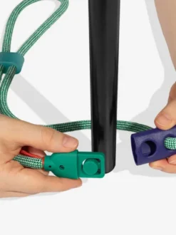 Laisse pour chien mains libres - Velvet Vibes Vert - Zee.Dog