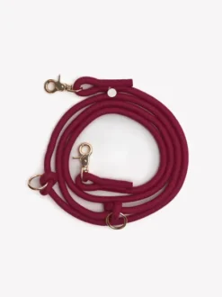 Laisse pour chien "mains libres" en corde - Bordeaux - Furlou