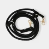 Laisse pour chien "mains libres" en corde - Noir - Furlou