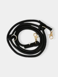 Laisse pour chien "mains libres" en corde - Noir - Furlou