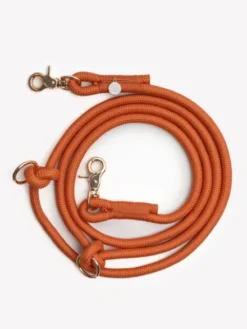 Laisse pour chien "mains libres" en corde - Terracotta - Furlou