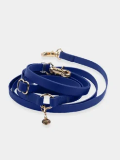 Laisse pour chien multipostions Cloud - Bleu nuit - Shop Sunny Tails