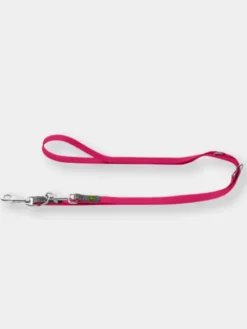 Laisse pour chien 4 positions en Biothane - Framboise - Hunter
