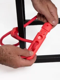Laisse pour chien réglable et mains libres - Neon Coral - Zee.Dog