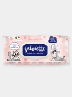 Lingettes nettoyantes pour chien - Eau de rose