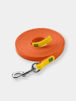 Longe convenience 5m ou 12m pour chien - Orange néon - Hunter