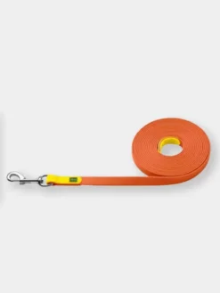 Longe convenience 5m ou 12m pour chien - Orange néon - Hunter