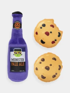 Lot de 3 peluches - Pale Ale édition Halloween & Cookies - FuzzYard