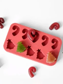 Moule en silicone pour friandises - Sapin et Sucre d'orge 🎄🍬 - EmeryPets