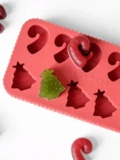 Moule en silicone pour friandises - Sapin et Sucre d'orge 🎄🍬 - EmeryPets