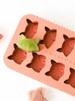 Moule en silicone pour friandises - Renard et Raton laveur - EmeryPets