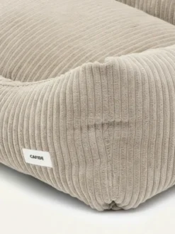 Panier pour chien Snozy - Velours côtelé beige - Cafide