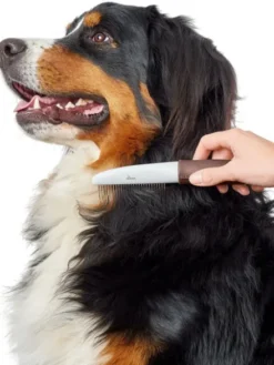 Peigne démêlant avec dents rotatives pour chien et chat - Hunter