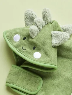 Peignoir de séchage pour chien - Dinopup 🦖 - Cocopup London