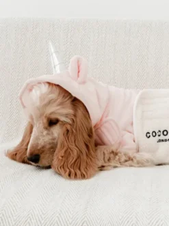 Peignoir de séchage pour chien - Pupicorn 🦄 - Cocopup London