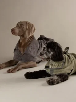 Peignoir pour chien - Expedition Dog Drying Coat Gris - Scruffs