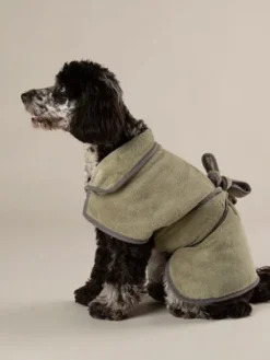 Peignoir pour chien - Expedition Dog Drying Coat Sauge - Scruffs