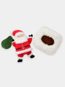 Peluche de Noël pour chien - Père Noël 🎅🏻 - The Foggy Dog