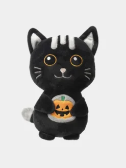 Peluche d'halloween pour chien - Chaton Noir Meowly Cyrus - FuzzYard