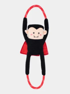 Peluche Halloween pour chien - Dracula RopeTugz 🧛‍♂️ - Zippy Paws