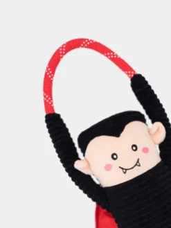 Peluche Halloween pour chien - Dracula RopeTugz 🧛‍♂️ - Zippy Paws