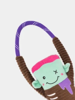 Peluche Halloween pour chien - Zombie RopeTugz 🧟 - Zippy Paws