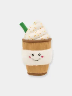 Peluche originale pour chien - Puppaccino ☕ Nomnomz - Zippy Paws