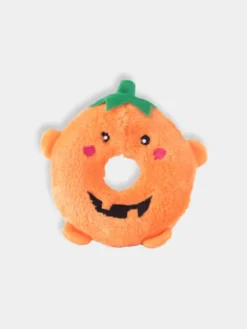 Peluche originale pour chien - 🎃🍩 Donutz Halloween Citrouille - Zippy Paws
