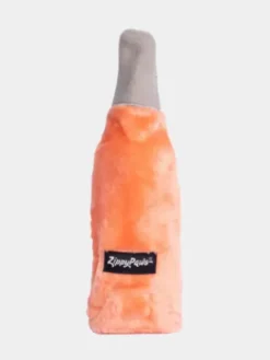 Peluche originale pour chien - Bouteille de Rosé 🍷 - Zippy Paws