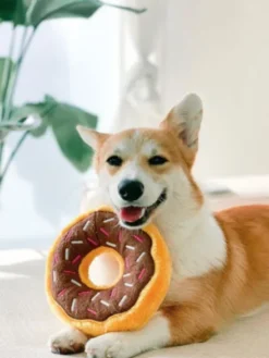Peluche originale pour chien - 🍩 Donutz Myrtille - Zippy Paws