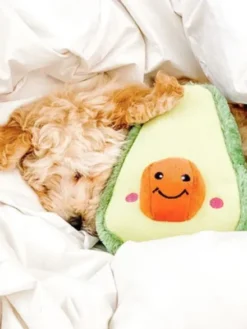 Peluche originale pour chien - 🥑 Avocat Nomnomz - Zippy Paws