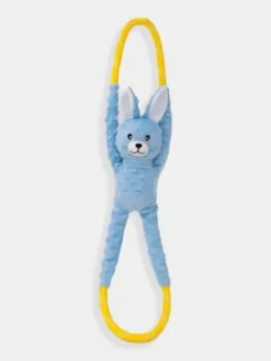 Peluche originale pour chien - Lapin RopeTugz 🐇 - Zippy Paws