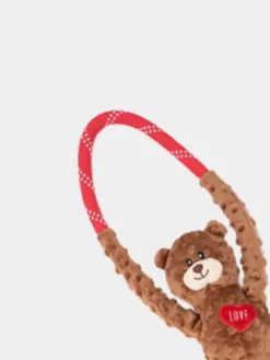Peluche originale pour chien - Ours RopeTugz 🐻 - Zippy Paws