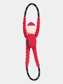 Peluche originale pour chien - Père Noel Santa RopeTugz 🎅 - Zippy Paws