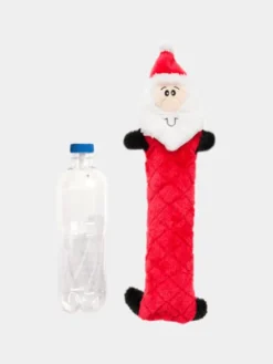 Peluche originale pour chien - Pere Noel Jigglerz - Zippy Paws