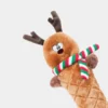 Peluche originale pour chien - Renne de Noël - Zippy Paws