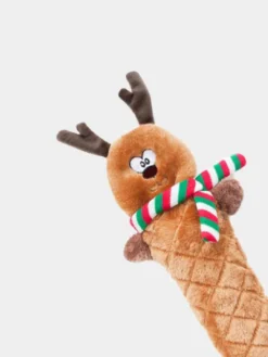 Peluche originale pour chien - Renne de Noël - Zippy Paws