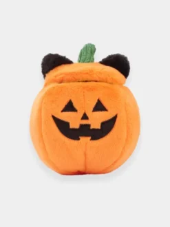 Peluche pour chien - Cat-O'Lantern 🎃🐈‍⬛ - The Foggy Dog