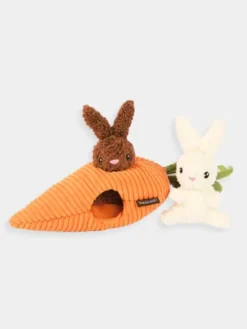 Peluche pour chien - Hippity Hoppity - Funny Bunnies 🥕