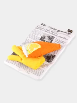 Peluche pour chien - international classic - Fish and Chips 🐟🍟 - Pet PLAY