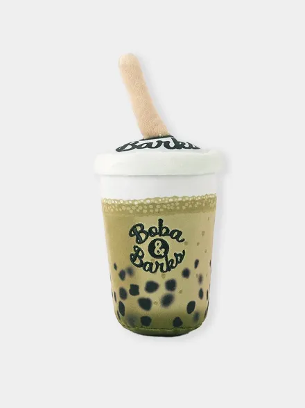 Peluche pour chien - Matcha Boba 🧋 - Pet PLAY