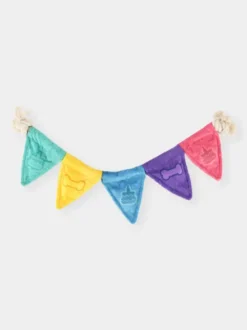Peluche pour chien - Party Animals 🥳 Banderole d'anniversaire - Pet PLAY