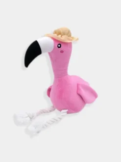 Peluche pour chien Playful Pal - Freya le Flamant rose 🦩 - Zippy Paws