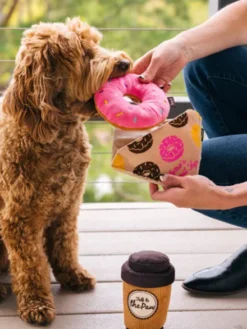 Peluche pour chien - Pup Cup Café - Donut 🍩 - Pet PLAY