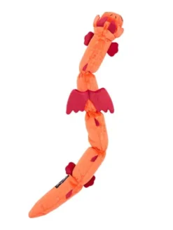 Peluche pour chien - Zippy Dragon 🐉 Rouge - Zippy Paws